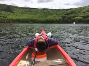 Canoe, lake, meditation
